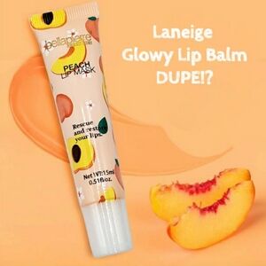 💎 *5/$30! Bellapierre Peach Lip Mask & Balm 15g Laneige DUPE! *NEW Sealed